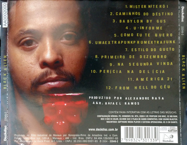 Black Alien - Babylon by Gus Vol 1 O Ano do Macaco (CD usado